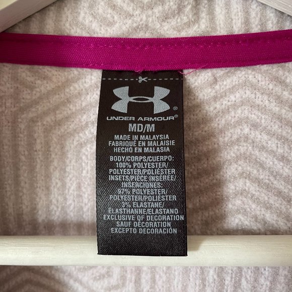 Under Armour Fleece Lined Jacket Sz M - Picture 4 of 5